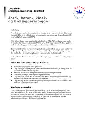 Jord-, beton-, kloak- og brolæggerarbejde