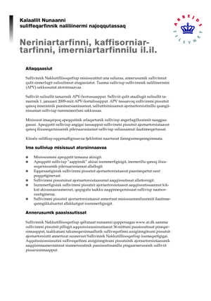 Neriniartarfinni, kaffisorniartarfinni, imerniartarfinnilu